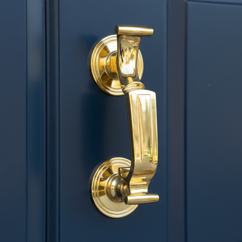 Brass Doctor Knocker 152x50mm