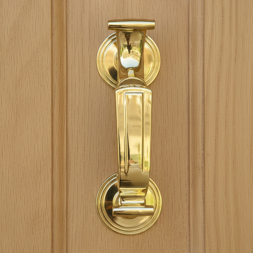 Brass Doctor Knocker 203x64mm