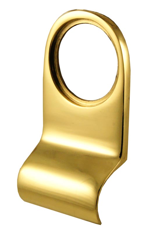 Polished Brass Cylinder Pull