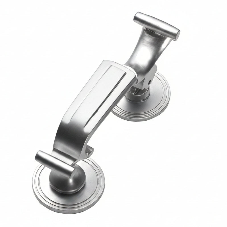 Satin Chrome Doctor Knocker 203x64mm