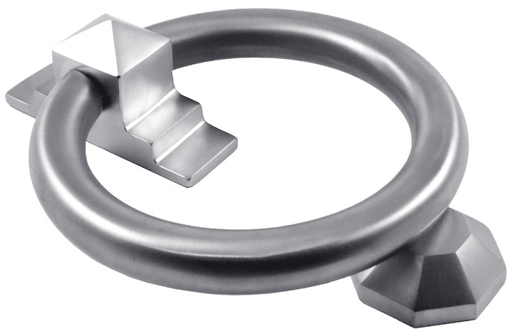 Satin Chrome Ring Door Knocker 105mm SCP779
