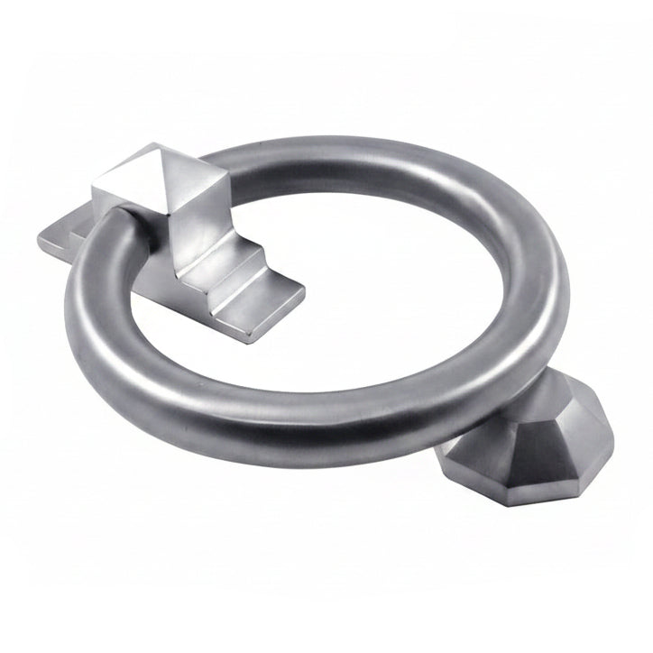 Satin Chrome Ring Door Knocker 105mm SCP779