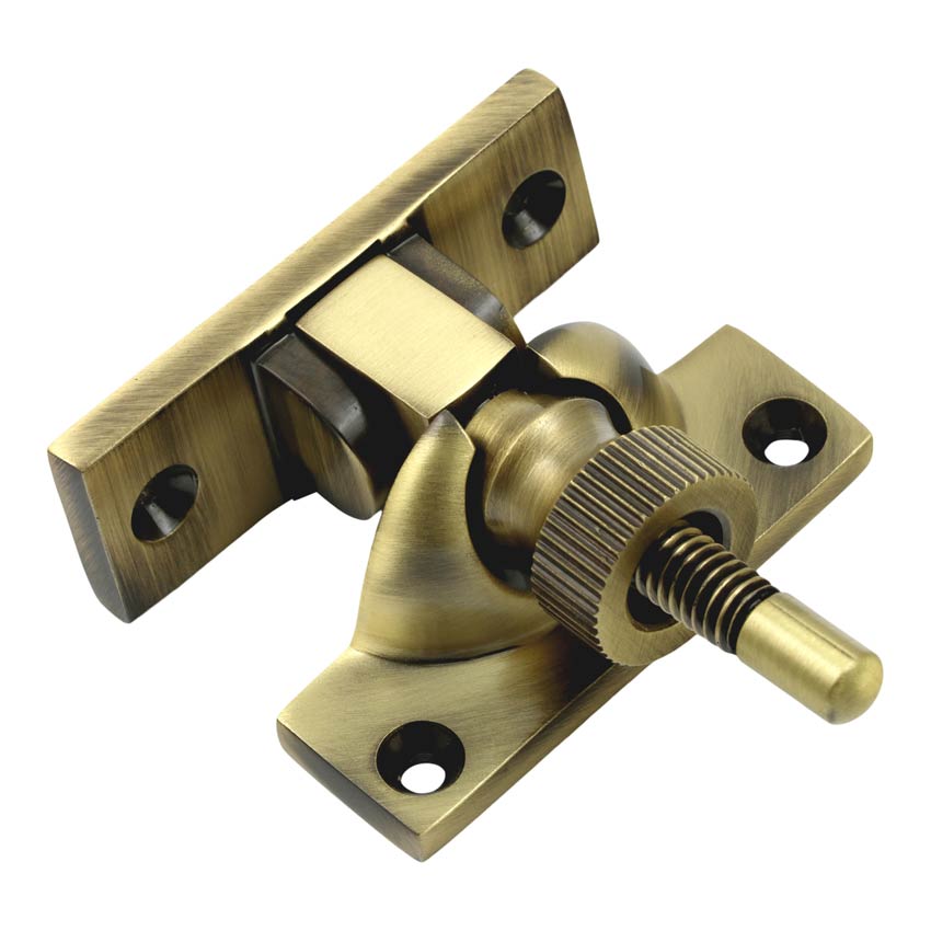 Antique Brass Brighton Fastener 57x25mm – Door Furniture Direct