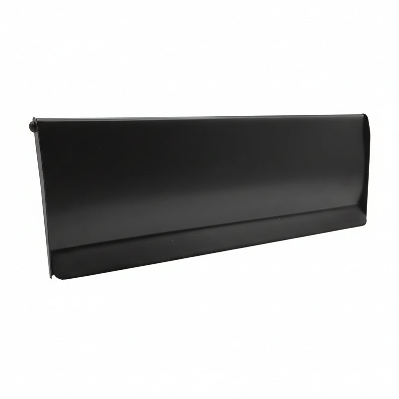 Matt Black Letter Box Interior Tidy 254x89mm
