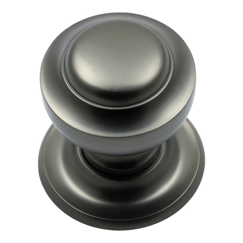 Prima Dark Bronze Tiered Centre Door Knob 73mm DB14