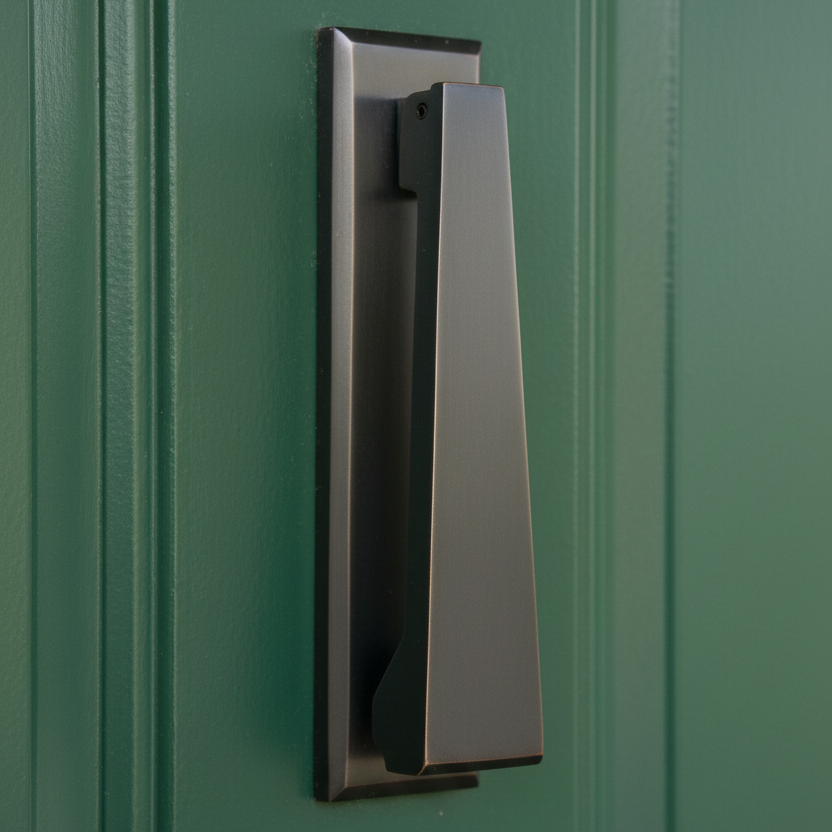 Prima Dark Bronze Contemporary Door Knocker 165mm DB26