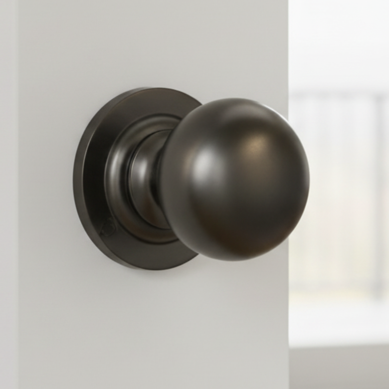 Prima Dark Bronze Mushroom Door Knobs 60mm DB92B