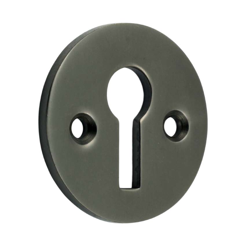 Prima Dark Bronze Keyhole Escutcheon 32mm DB104