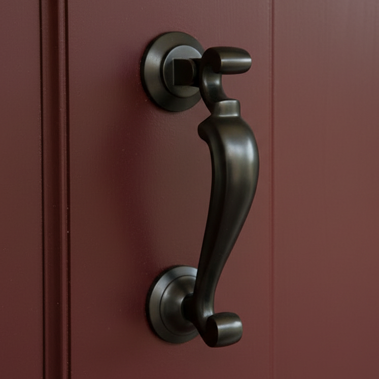 Prima Dark Bronze Profile Doctor Knocker 190mm DB2002