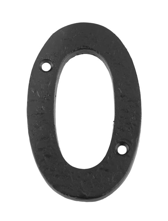 Foxcote Foundries 4in Black House Numbers 0-9