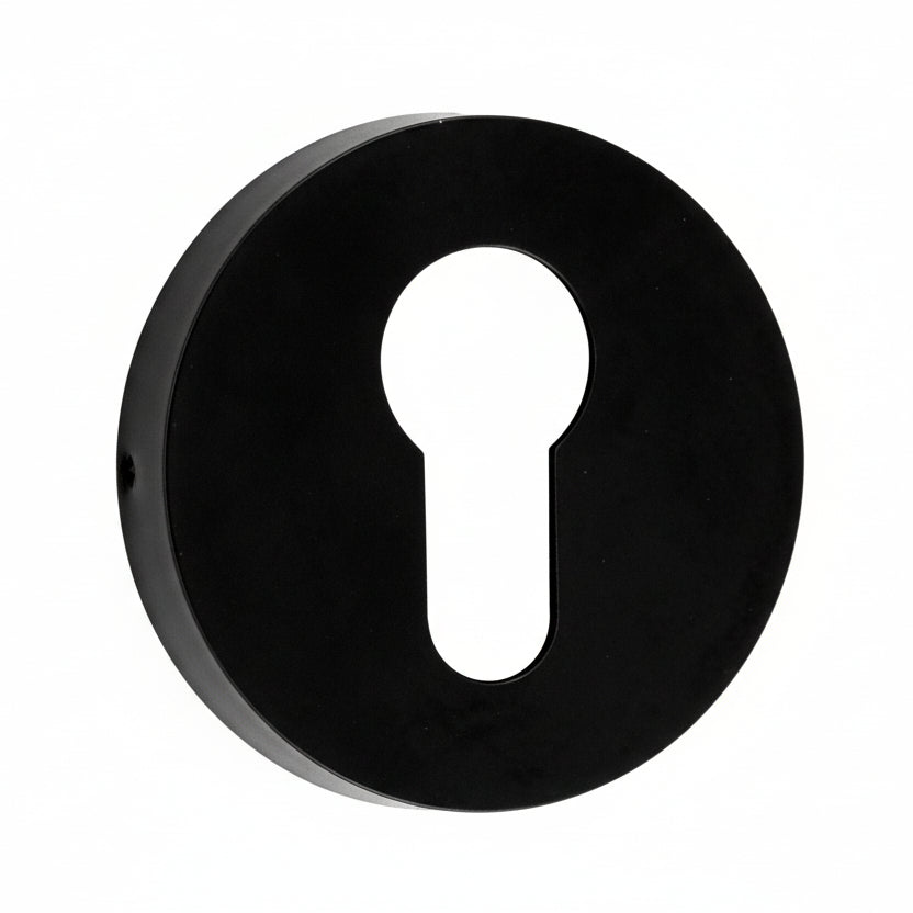 Nero JMB18 Matt Black Euro Escutcheon 52mm