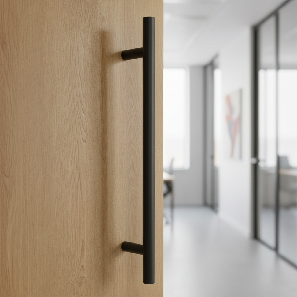 Nero JMB219B Matt Black Guardsman Pull Handle 400x19mm