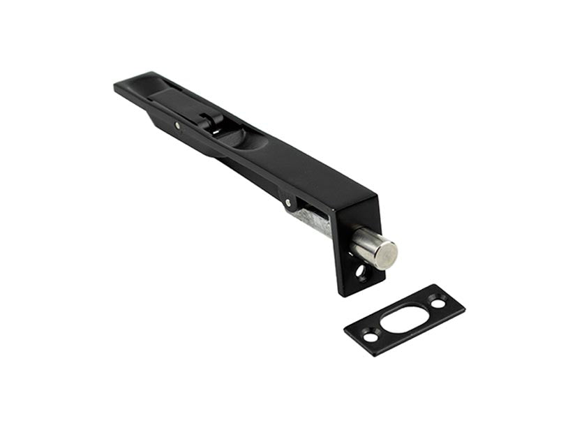 Nero Matt Black Flush Bolt