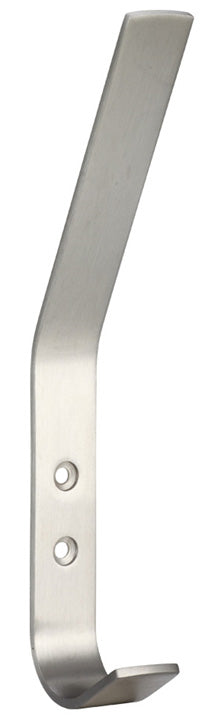 Satin Stainles Steel Hat and Coat Hook 180mm