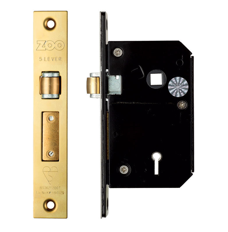 British Standard 5 Lever Roller Sashlock