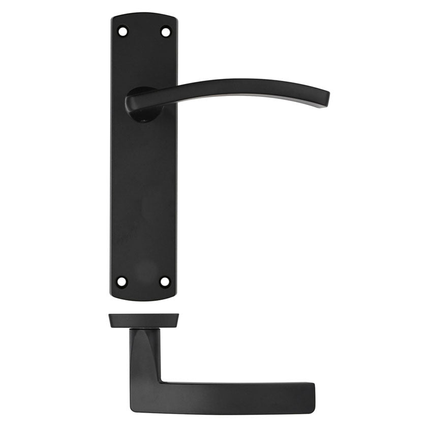 Stanza Toledo Matt Black Door Handles
