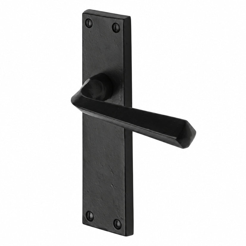 Black Iron Rustic Bridgnorth Door Handles