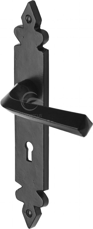 Black Iron Rustic Ironbridge Door Handles