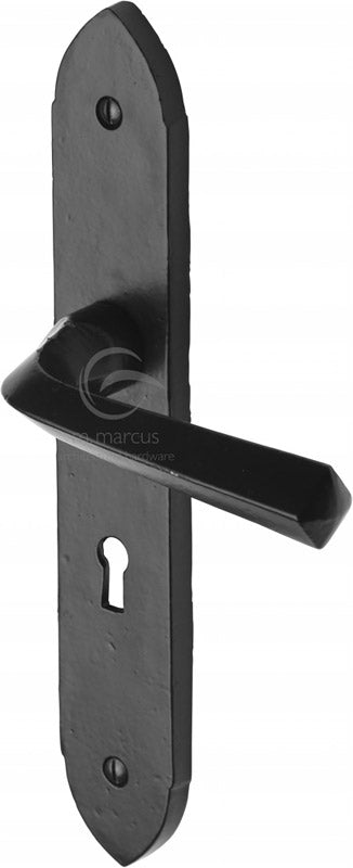 Black Iron Rustic Grafton Door Handles