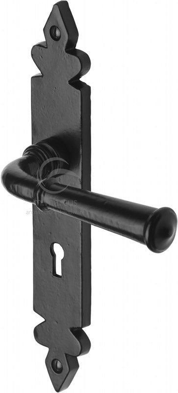 Black Iron Rustic Ludlow Door Handles