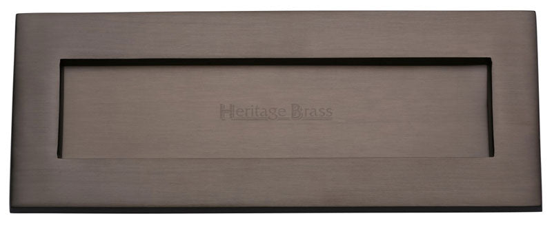 Matt Bronze Victorian Style Letter Plates