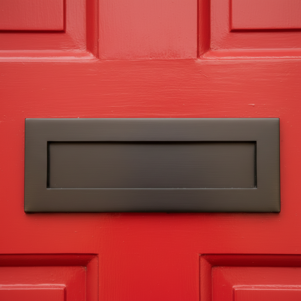 Matt Bronze Victorian Style Letter Plates