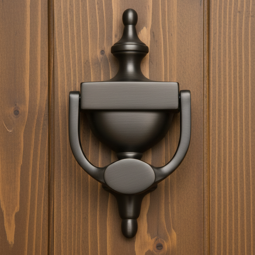 Matt Bronze Traditional Urn Door Knocker