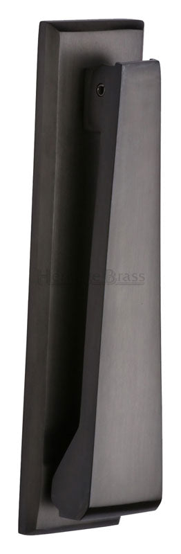 Matt Bronze Slim Door Knocker 165x40mm