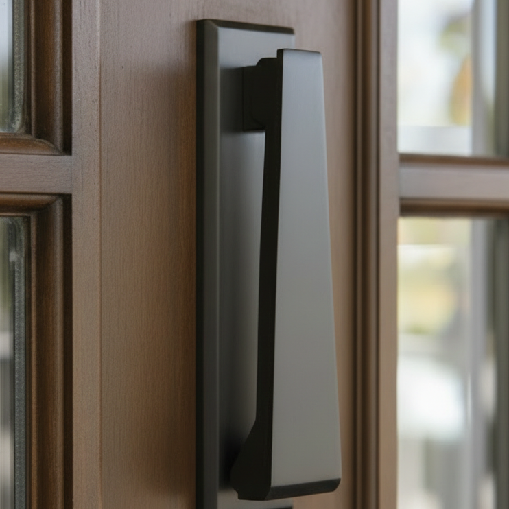 Matt Bronze Slim Door Knocker 165x40mm