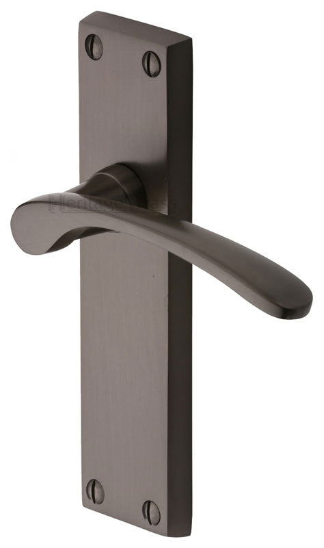 Sophia Matt Bronze Latch Door Handles