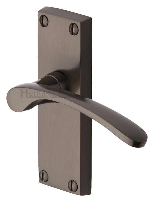 Sophia Matt Bronze Short Latch Door Handles