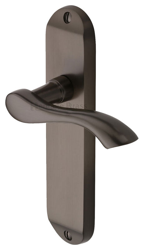 Algarve Matt Bronze Latch Door Handles