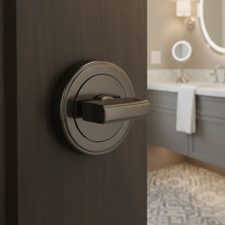 Matt Bronze Turn and Release 53mm