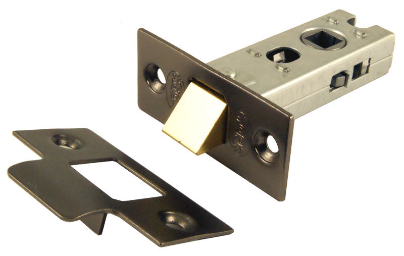 York Tubular Mortice Latch Matt Bronze