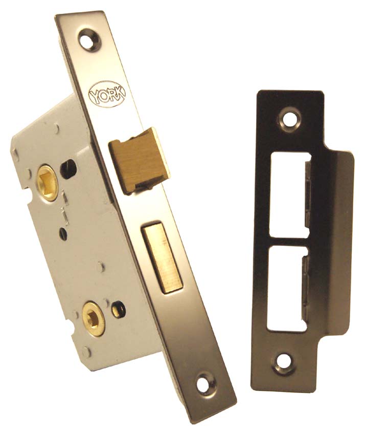 York Matt Bronze Bathroom Mortice Lock