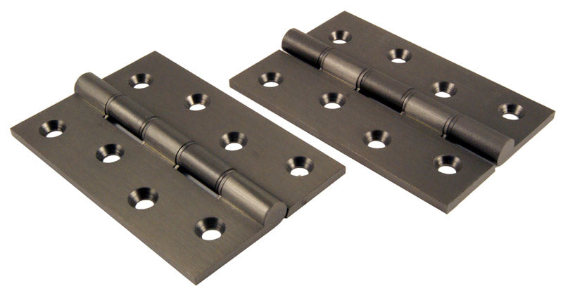 Matt Bronze Butt Hinges In Pairs