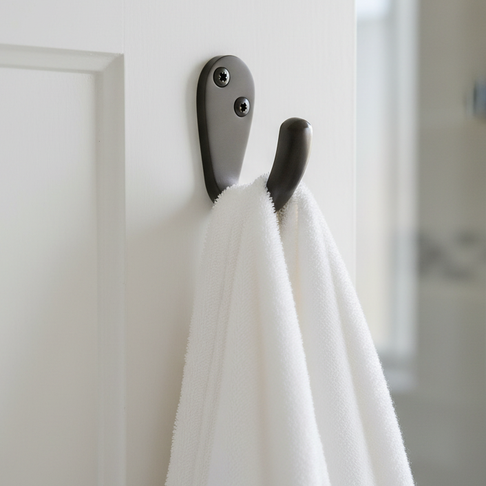 Matt Bronze Single Robe Hook