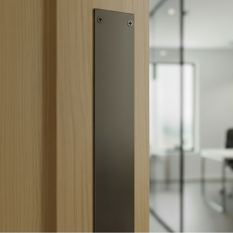 Heritage V740 Matt Bronze Finger Plate 350x76mm