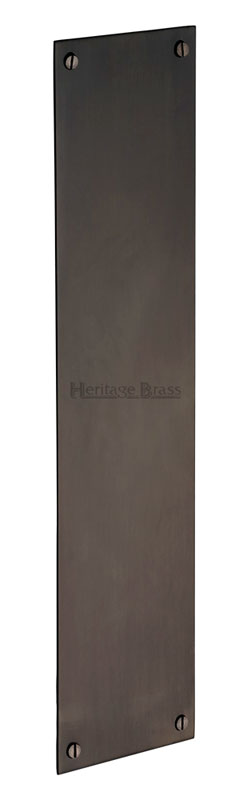 Heritage V740 Matt Bronze Finger Plate 350x76mm