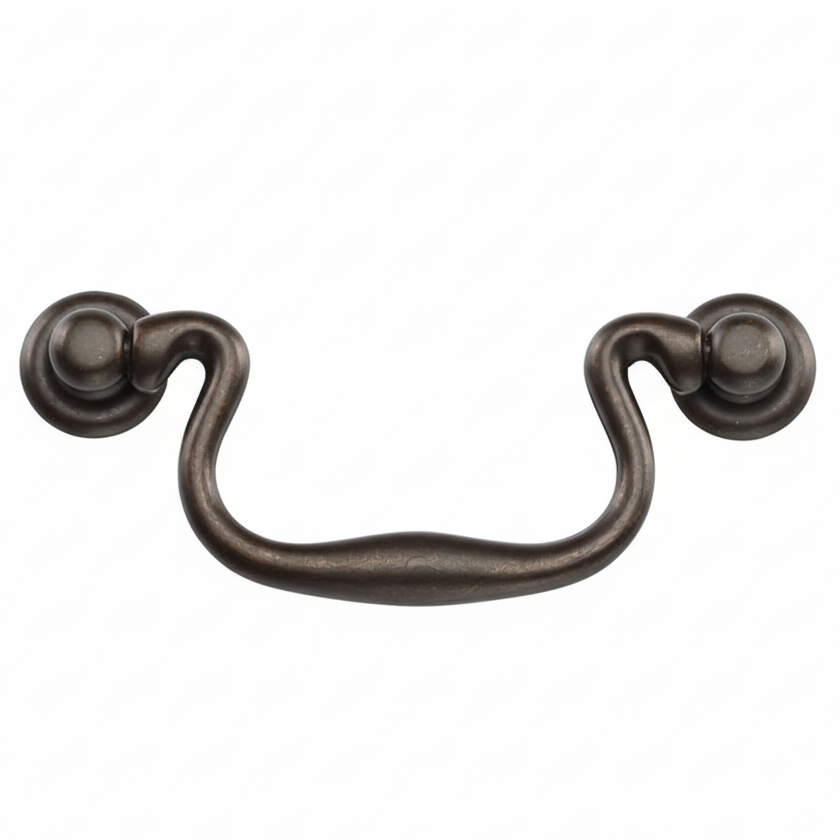 Matt Bronze Swan Drawer Pull Handle 115mm
