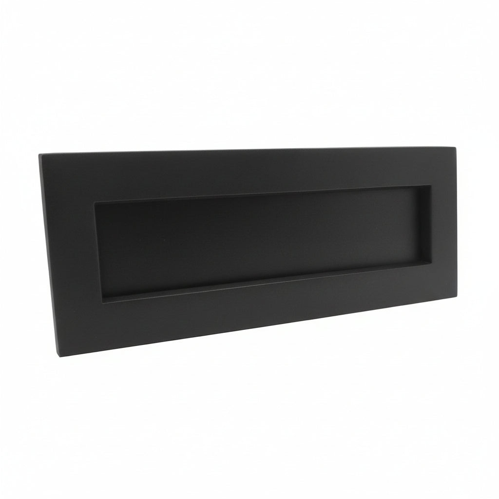 Heritage V850 Matt Black Letter Box 254x79mm