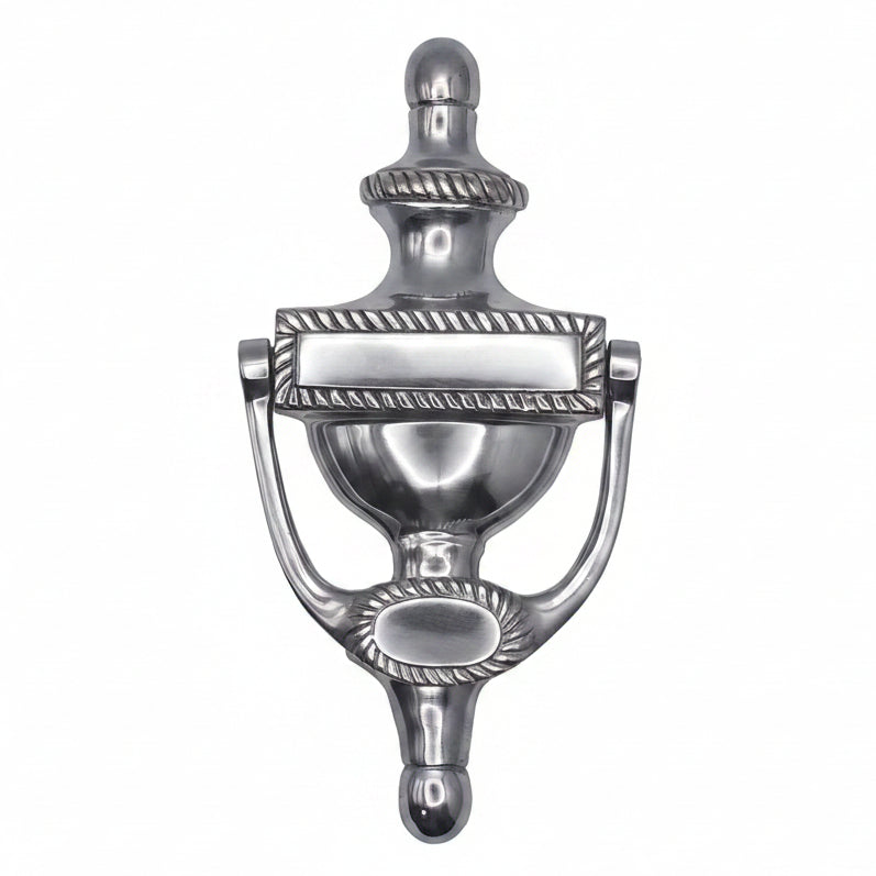 Georgian Urn Knocker Polished Chrome 165mm SB4105PC