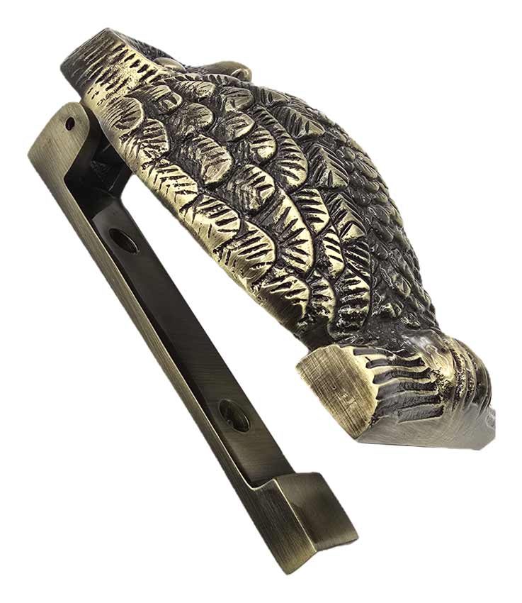 Antique Brass Owl Door Knocker SB4109ANT