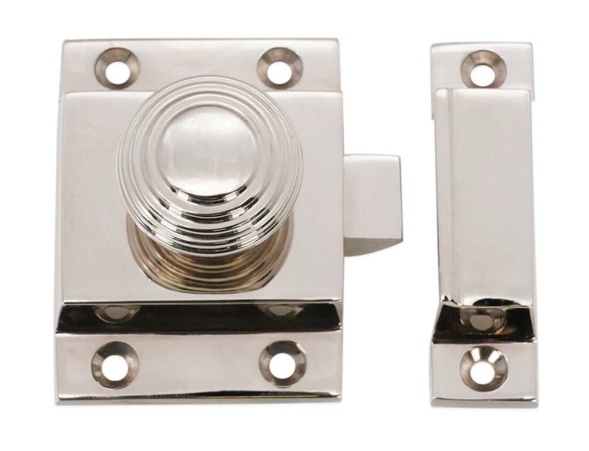 Polished Nickel Beehive Cupboard Catch SB2352PN