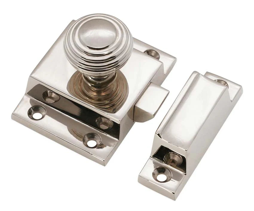 Polished Nickel Beehive Cupboard Catch SB2352PN