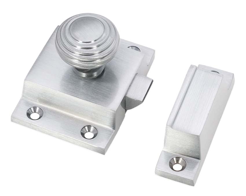 Satin Chrome Beehive Cupboard Catch SB2352SC