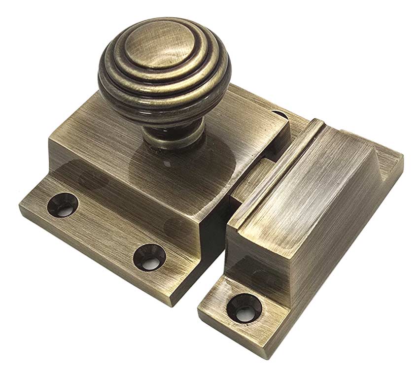 Antique Brass Beehive Cupboard Catch SB2352ANT