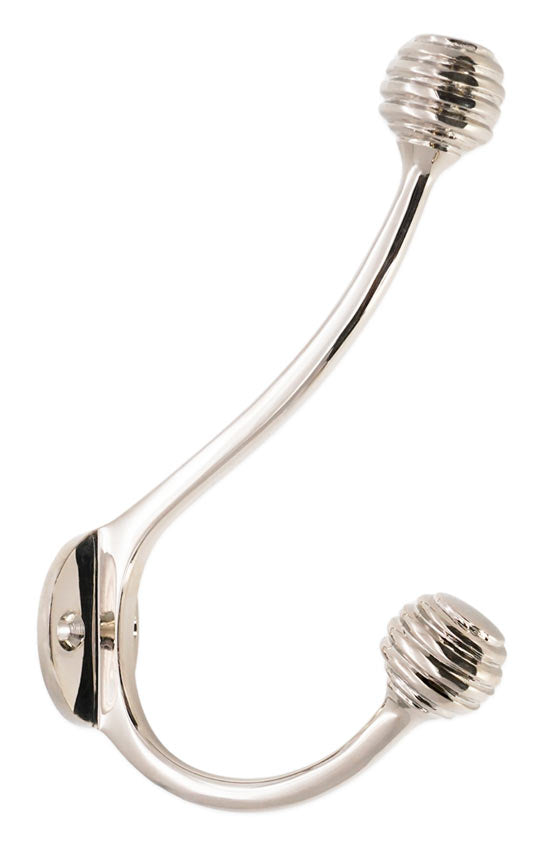Polished Nickel Beehive Hat & Coat Hook SB6187PN