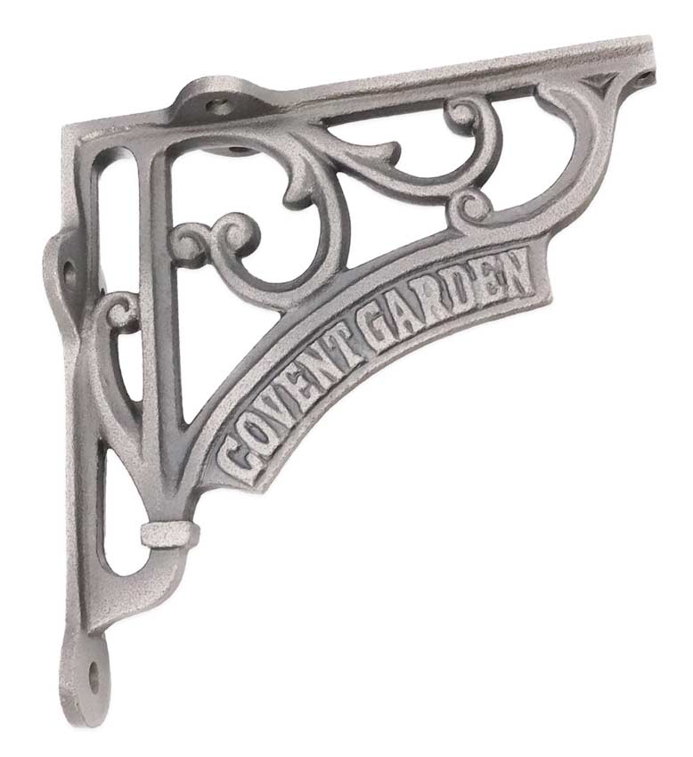 Covent Garden Pewter Cast Iron Shelf Brackets 150mm BR708PEW