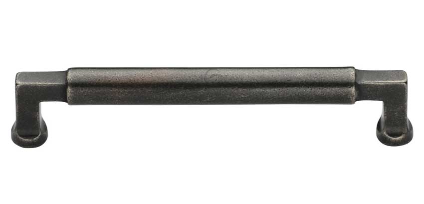 Rustic Pewter Bauhaus Cabinet Pull Handle